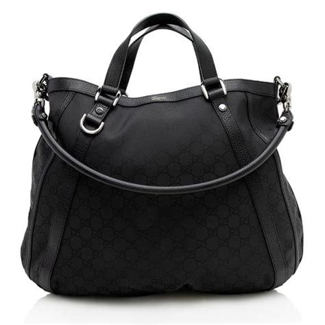 gucci abbey convertible tote black|gucci abbey tote On Sale .